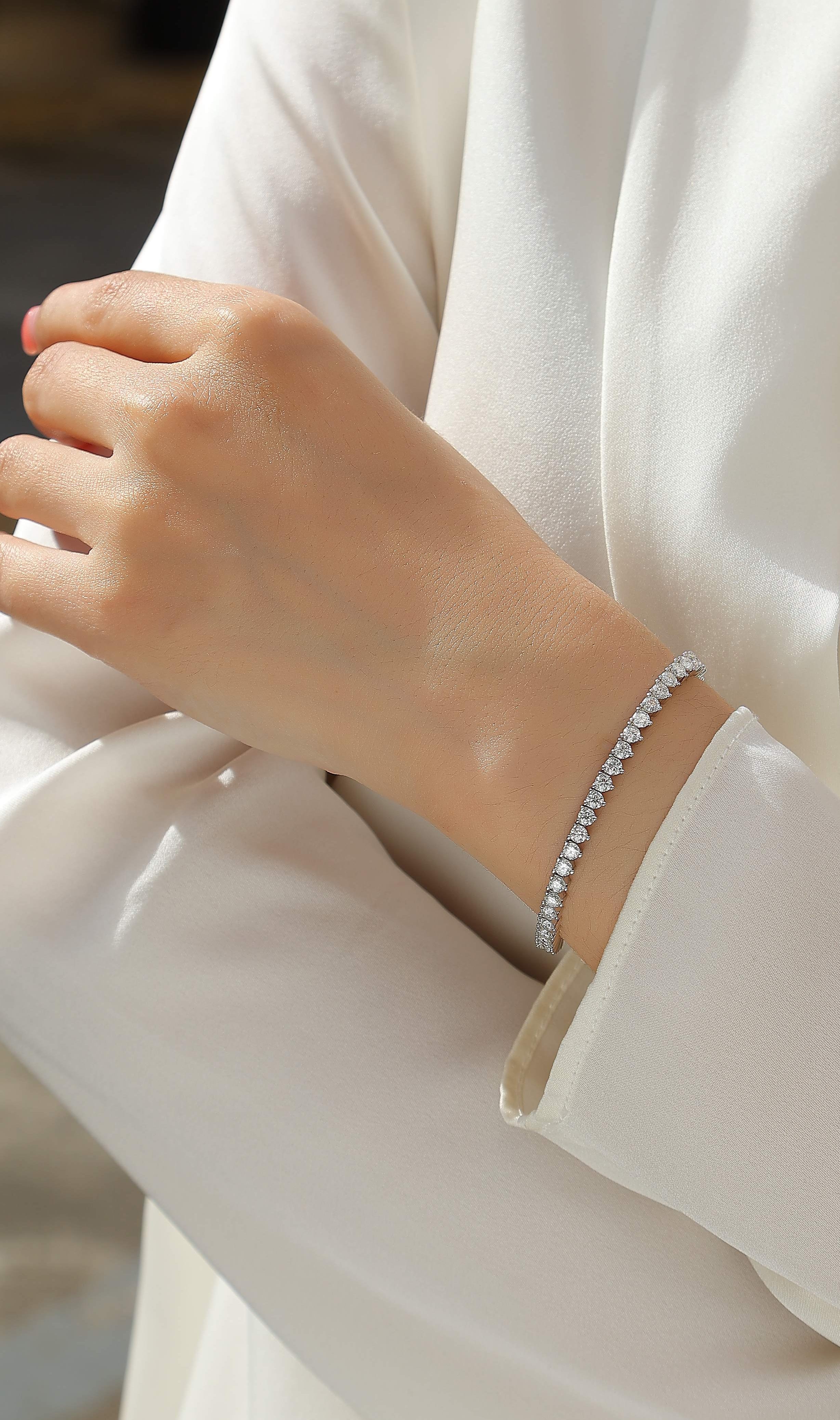 Moissanite  Luxury Bracelet.